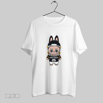 Original Pittsburgh Labubu Football Ladies Shirt Exclusive Art