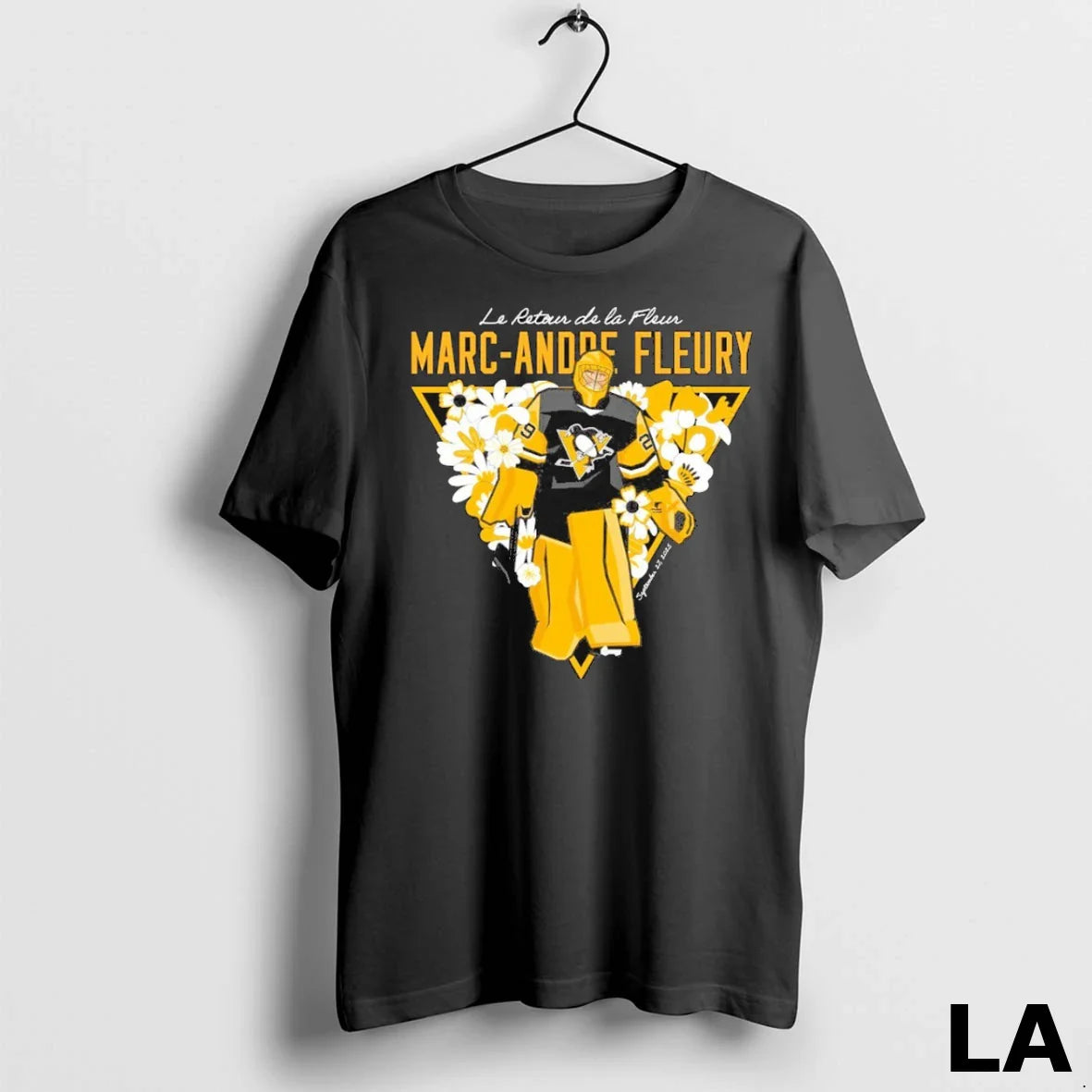 Original Pittsburgh Penguins Yellow Marc Andre Fleury Shirt Modern