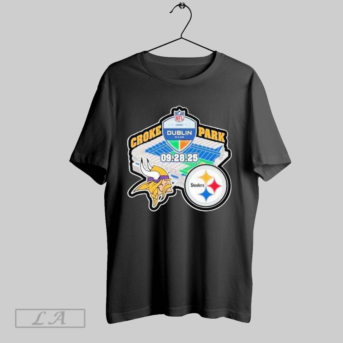 Original Pittsburgh Steelers Vs Minnesota Vikings Croke Park Dublin