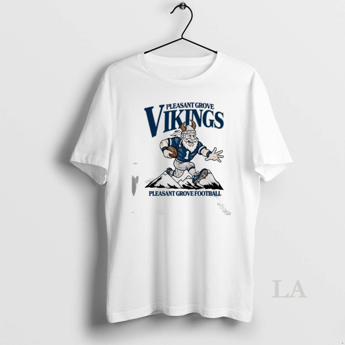 Original Pleasant Grove Vikings Football Mascot 2025 Tee Elegant Merch