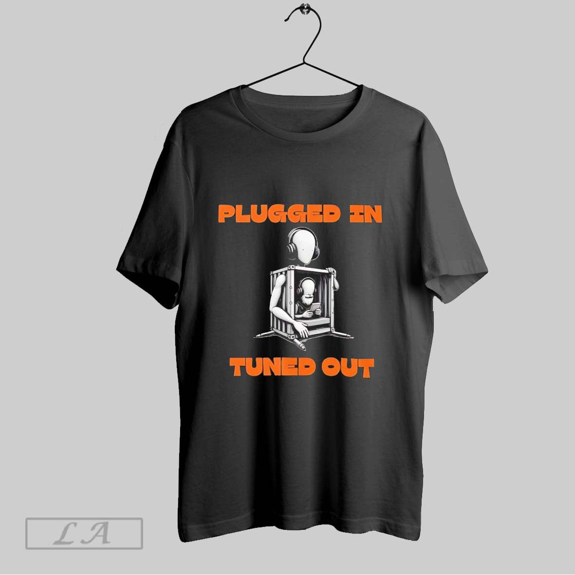 Original Plugged Tuned Out Shirt Stylish Gift