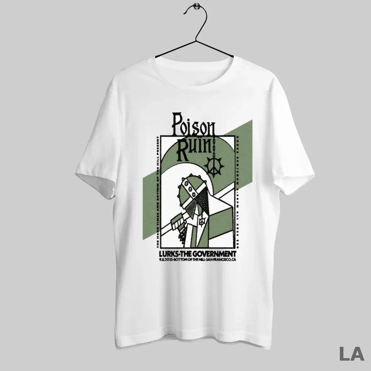 Original Poison Ruin 9 8 2025 Bottom Hill San Francisco Ca Shirt