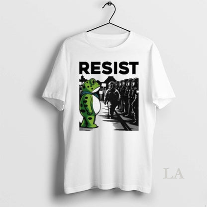 Original Portland Frog Freedom Frog Resist Rage Against Machine Tee