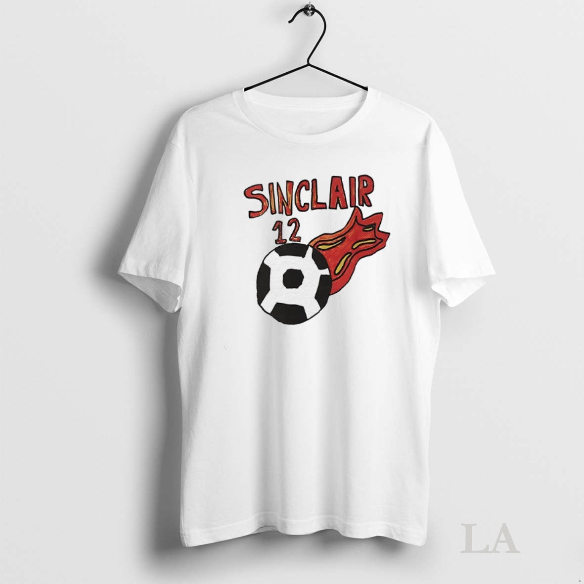 Original Portland Thorns Fc Sinclair 12 Long Sleeve Retro Art