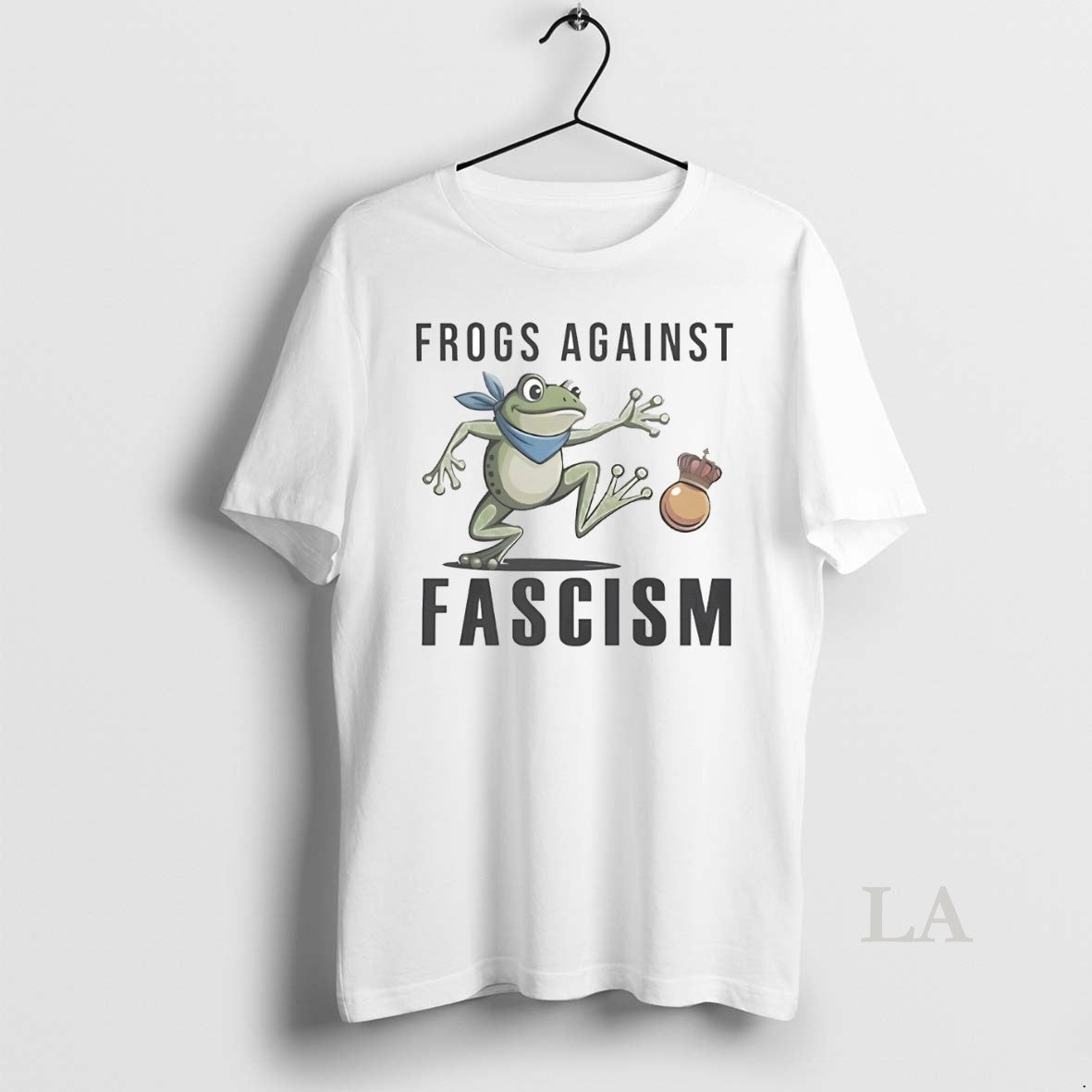 Original Portland Frogs Against Fascism No Kings Tank Top Authentic