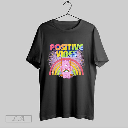 Original Positive Vibes Bears Rainbow Tank Top Modern Art