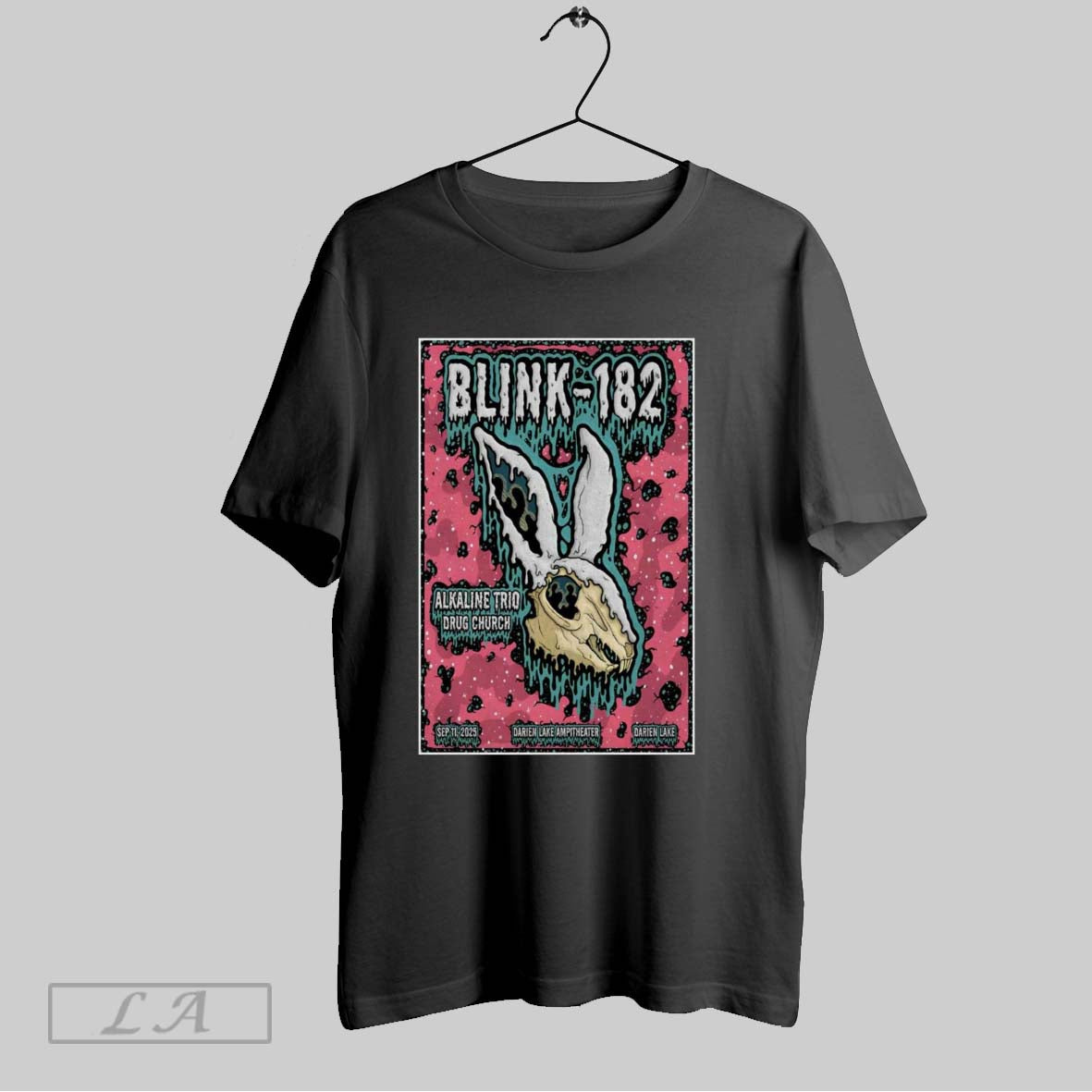 Original Poster Blink 182 Fall Tour September 11 2025 Darien Lake