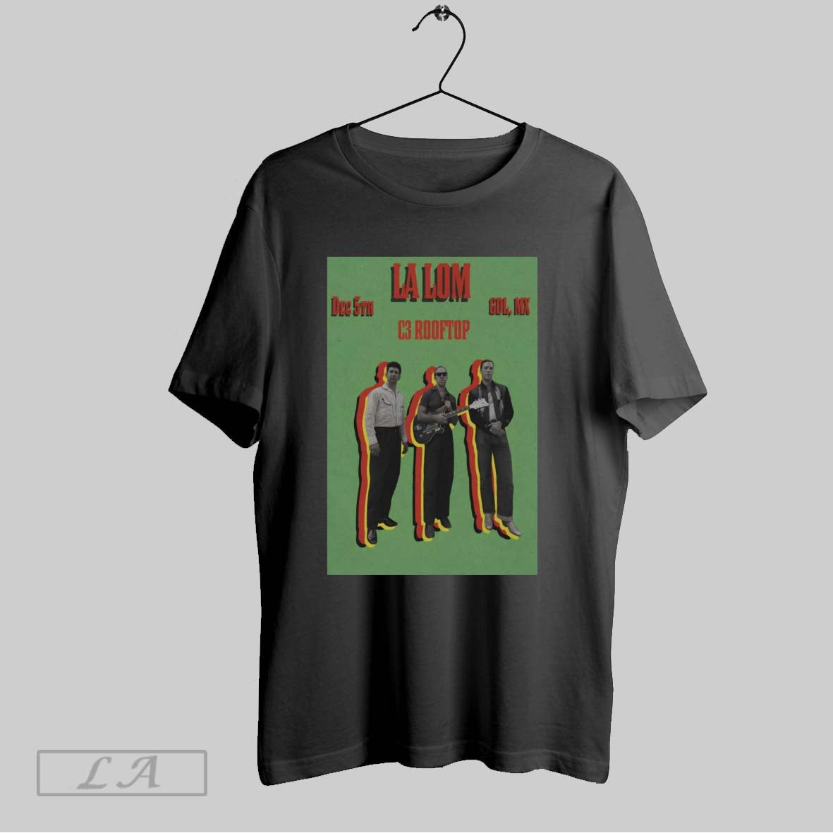 Original Poster La Lom Fall Tour December 5Th 2025 Gdl Mx C3 Rooftop