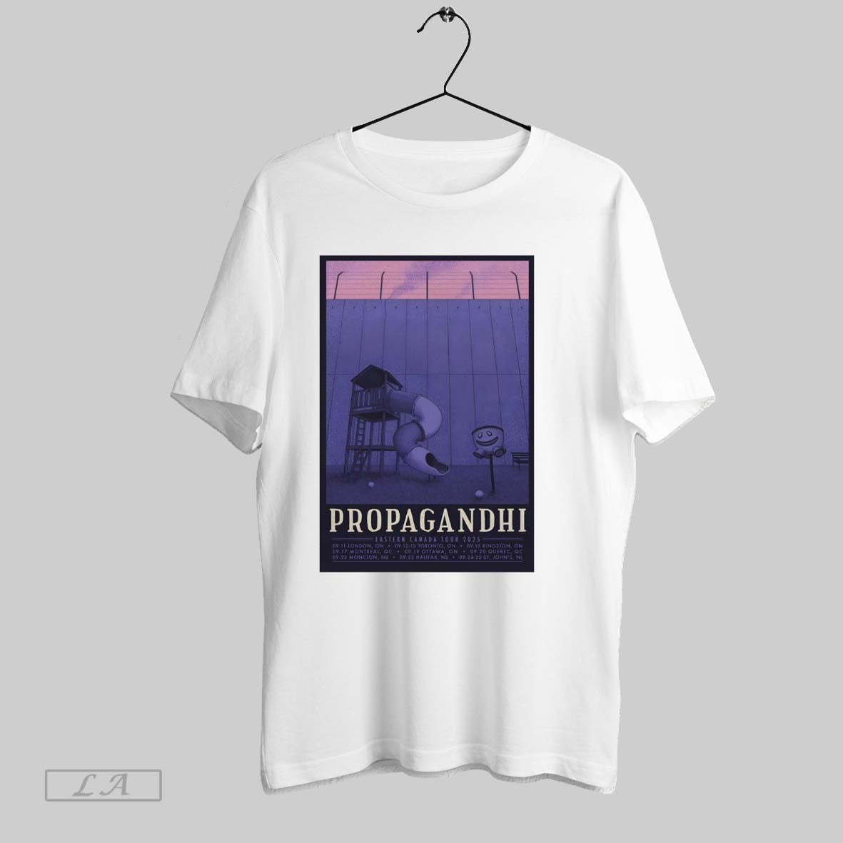 Original Poster Propagandhi 2025 Eastern Canada Tour September 11 24