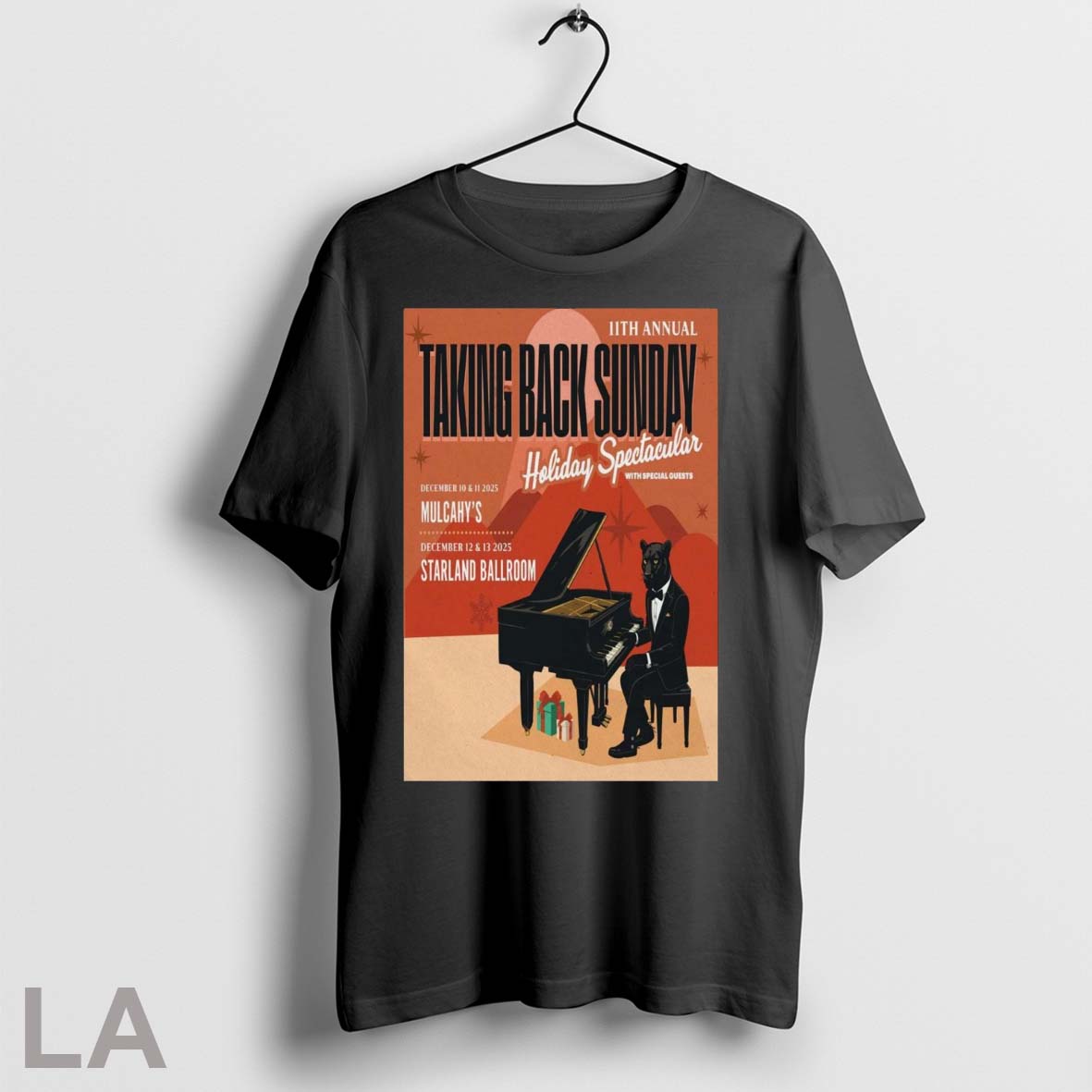 Original Poster Taking Back Sunday Tour December 2025 11Th Annual