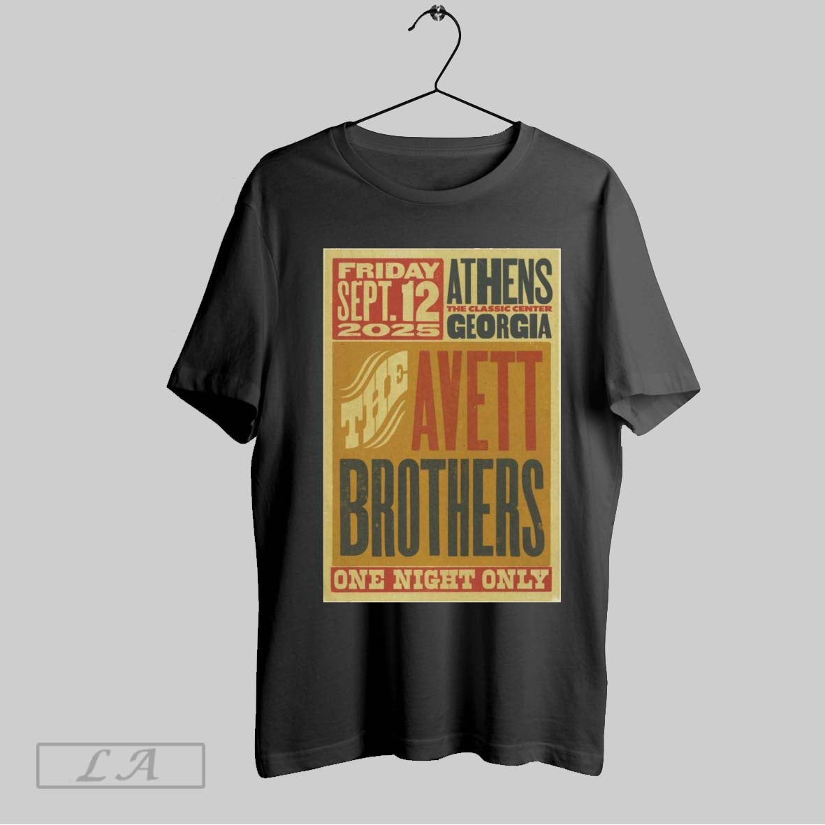 Original Poster Avett Brothers September 12 2025 Center Athens Ga