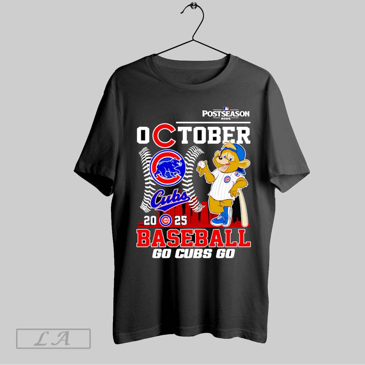Original Postseason October 2025 Baseball Chicago Cubs Mascot Long