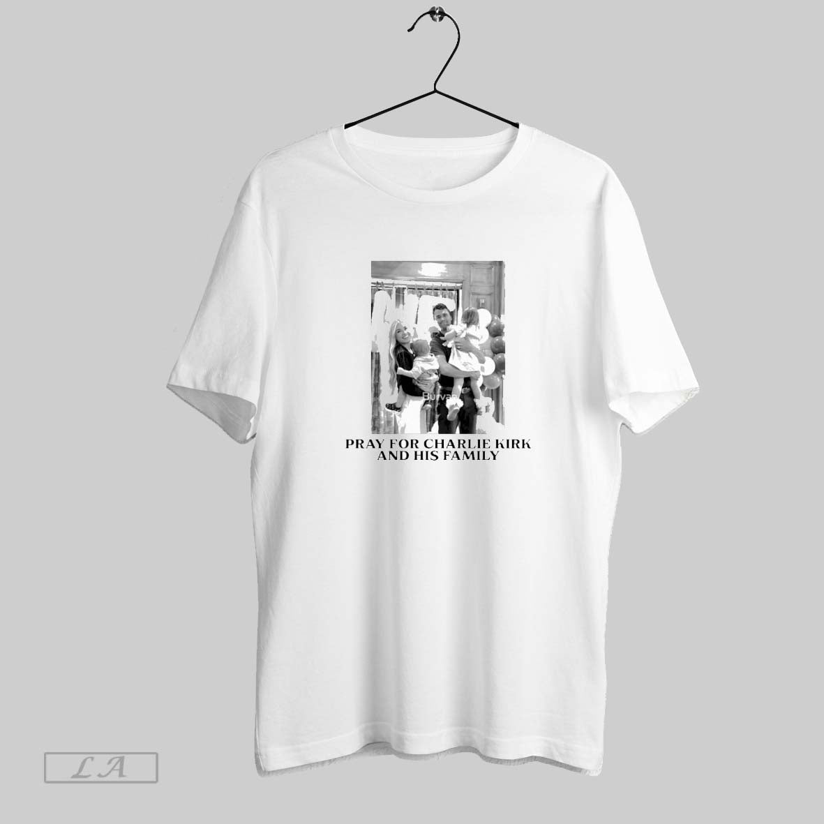 Original Pray Charlie Kirk And His Family Long Sleeve Premium