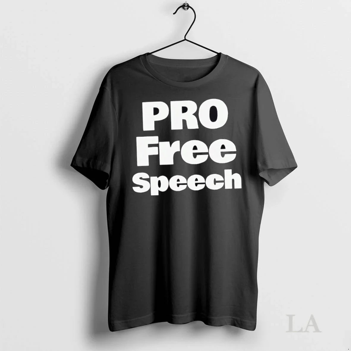 Original Pro Free Speech Bold Text Tee Classic Gift