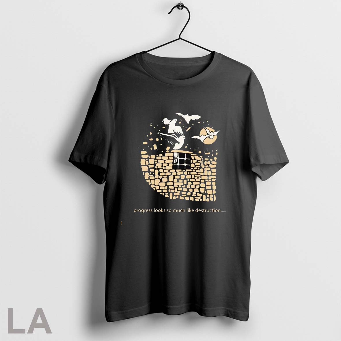Original Progress Looks So Much Like Destruction Long Sleeve Modern