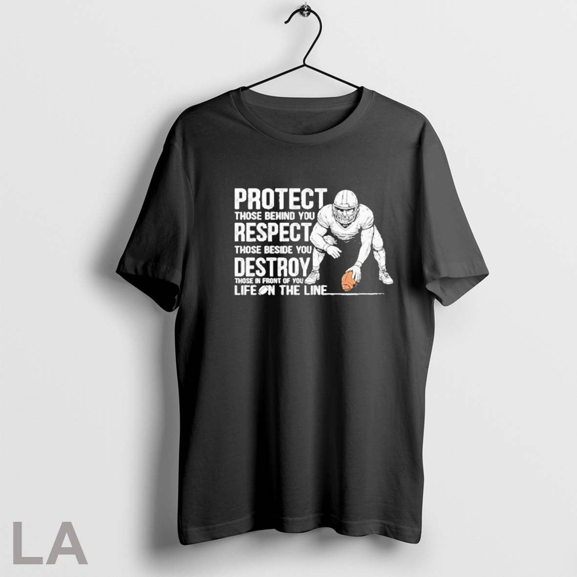 Original Protect Those Behind You Offensive Lineman Shirt Elegant Art