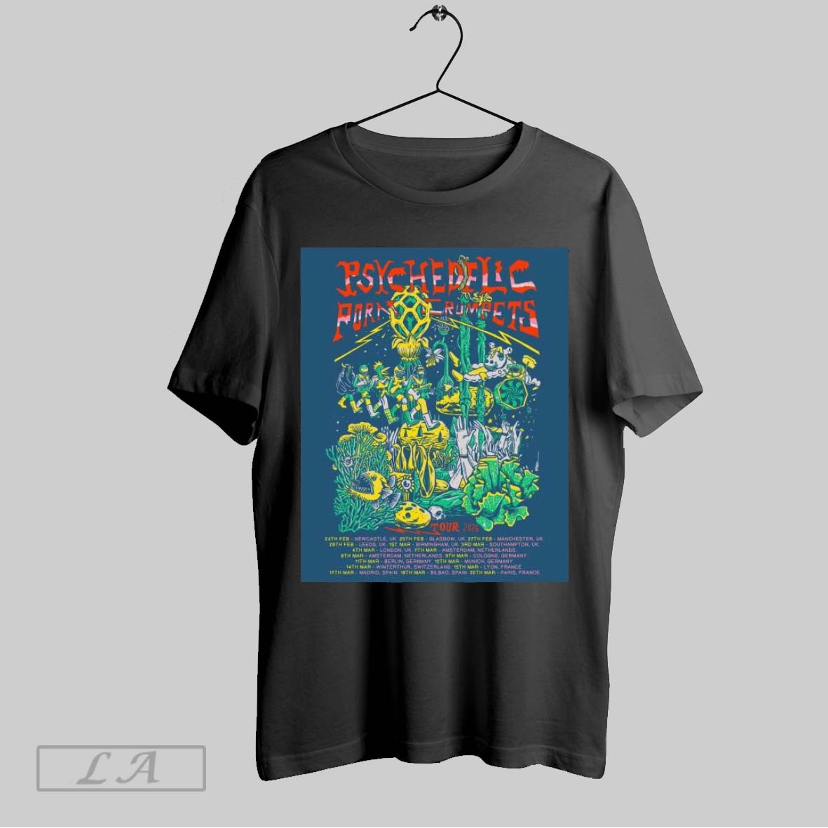 Original Psychedelic Porn Crumpets World Tour 2026 TShirt Unique
