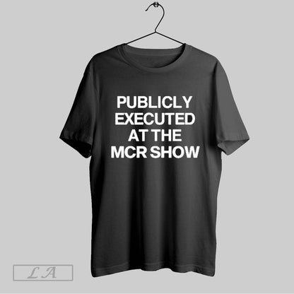 Original Publicly Executed Mcr Show Shirt Retro Collection