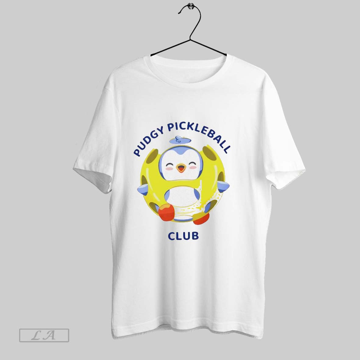 Original Pudgy Pickleball Club Shirt Vintage Design