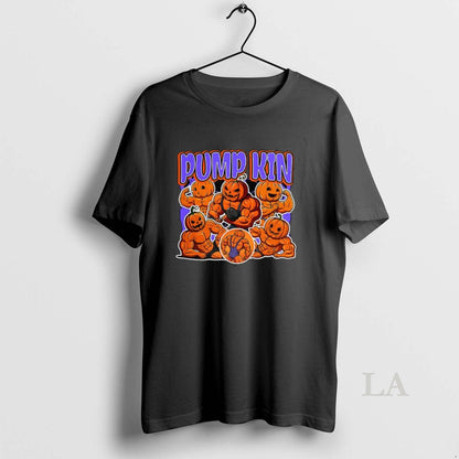 Original Pump Gym Pumpkin Parody Halloween Shirt Vintage Apparel