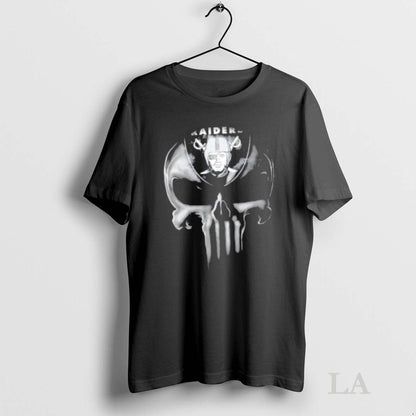 Original Punisher Skull X Las Vegas Raiders Football Horror Halloween