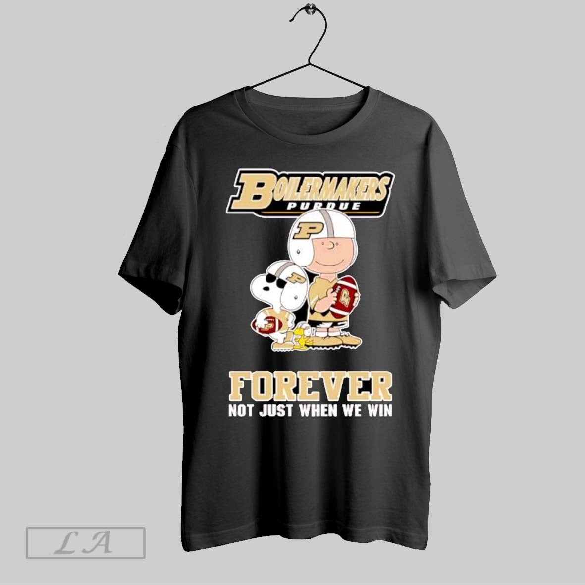 Original Purdue Boilermakers Charlie Brown Cartoon Forever TShirt