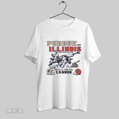 Original Purdue Vs Illinois Gameday Cannon Ross Ade Stadium Tee