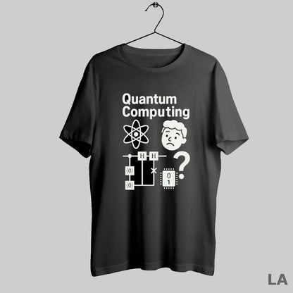 Original Quantum Computing Atom Circuit Board Question Mark Hoodie