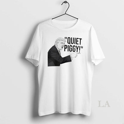 Original Quiet Piggy Iconic Trump 2025 TShirt Designer Merch