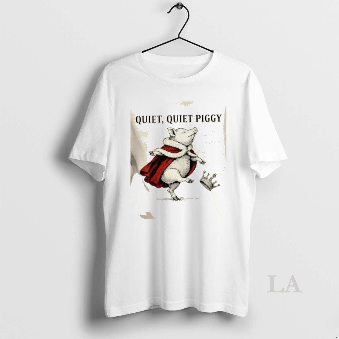 Original Quiet Quiet Piggy Dancing Pig Kicking Crown Long Sleeve