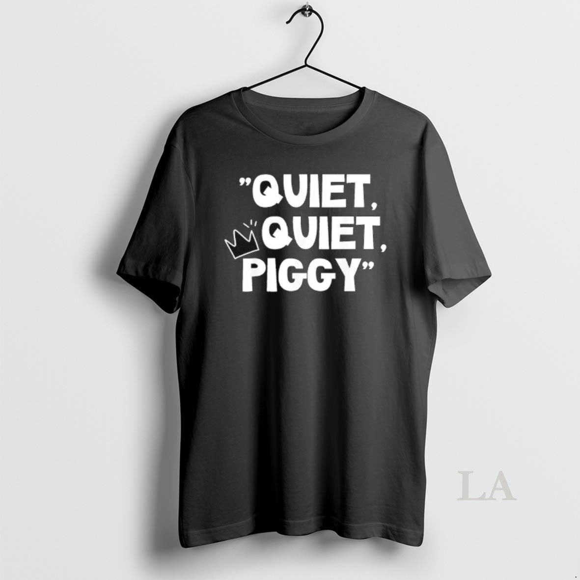 Original Quiet Quiet Piggy Crown Hoodie Classic Outfit