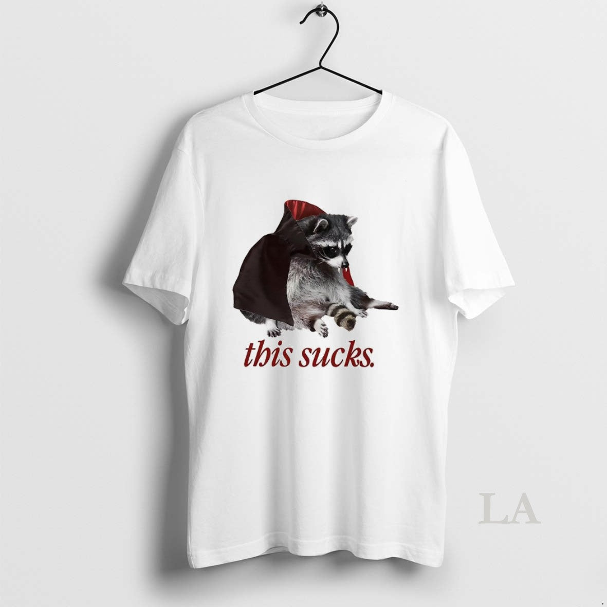 Original Raccoon This Sucks Vampire Halloween Sweatshirt Exclusive