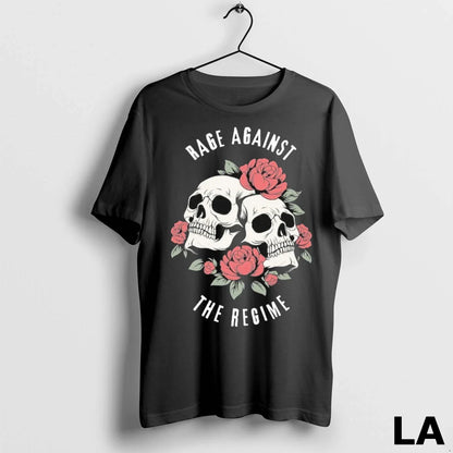Original Rage Against Regime Skulls Long Sleeve Designer Style