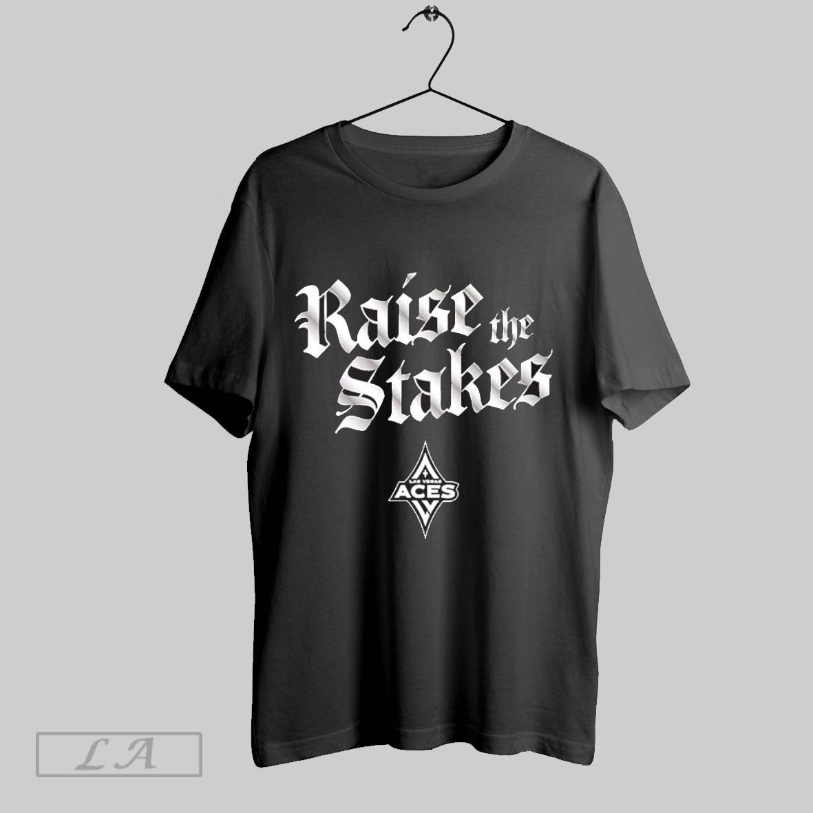 Original Raise Stakes Las Vegas Aces Wnba 2025 V Neck Shirt Designer