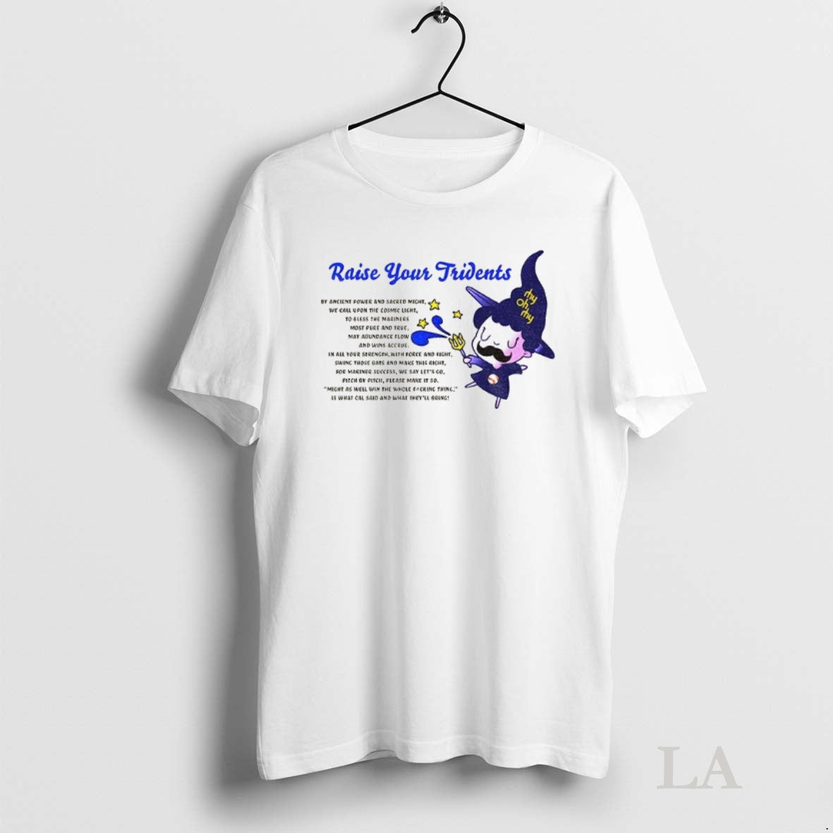 Original Raise Your Tridents Etsy Witch Oh My Oh Cal Raleigh Win