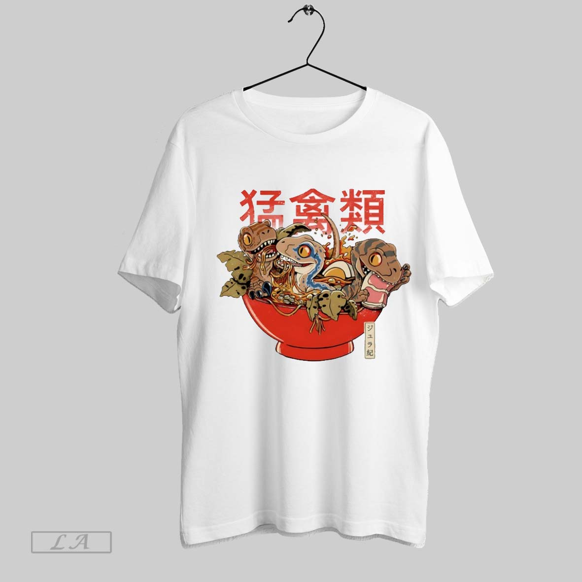 Original Ramen Raptors Hoodie Authentic Art