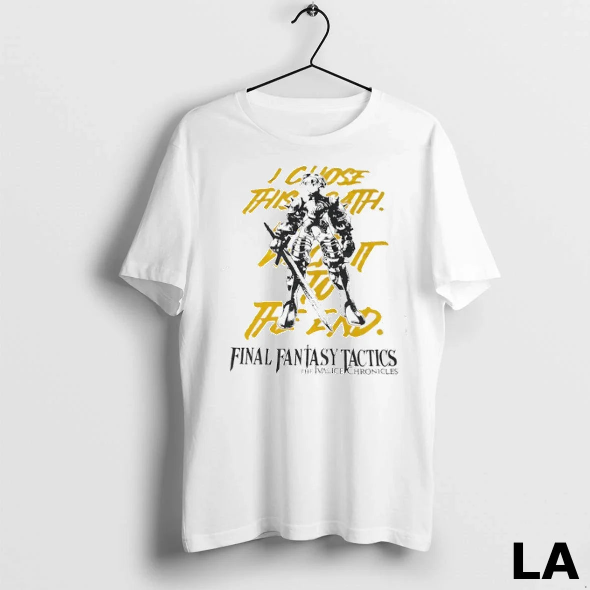 Original Ramza Beoulve Final Fantasy Tactics Ivalice Chronicles Tee