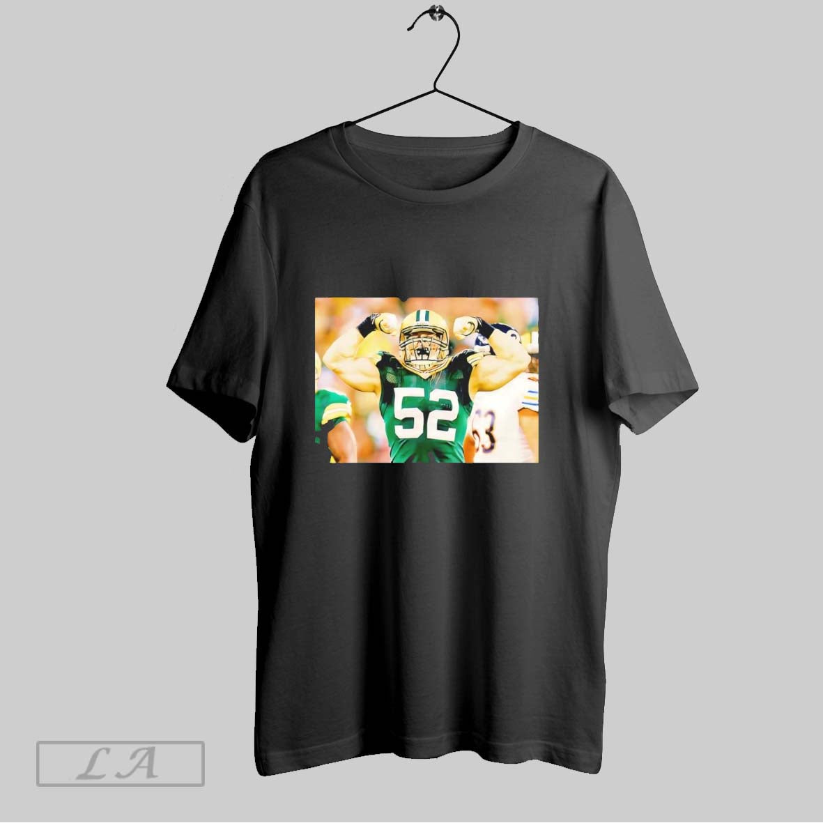 Original Rashan Gary Green Bay Packers Football Superstar Pose