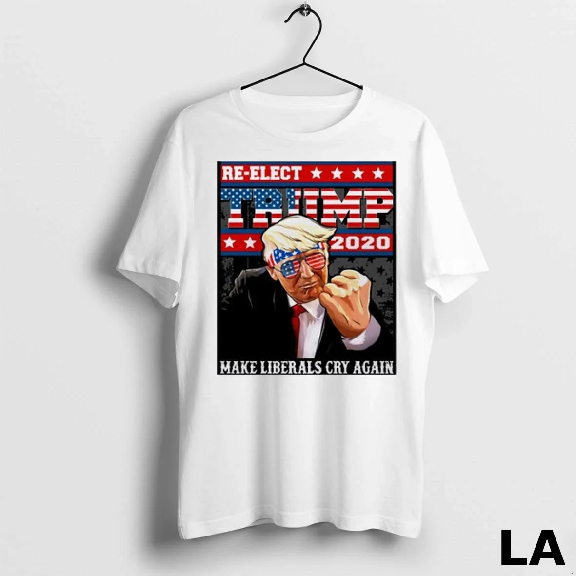 Original Re Elect Trump 2020 Make Liberals Cry Again Long Sleeve