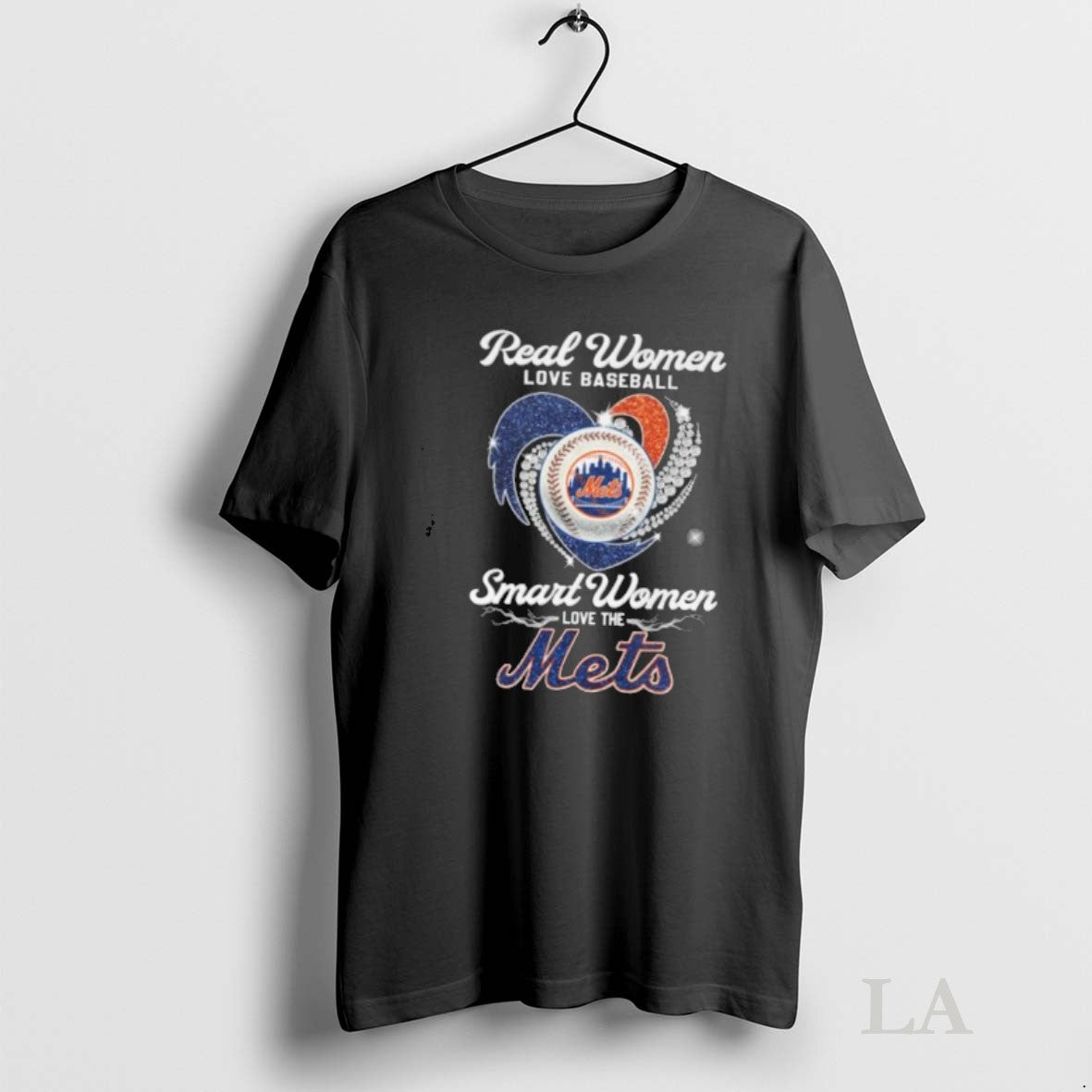 Original Real Love Baseball Smart Love New York Mets Diamond Heart