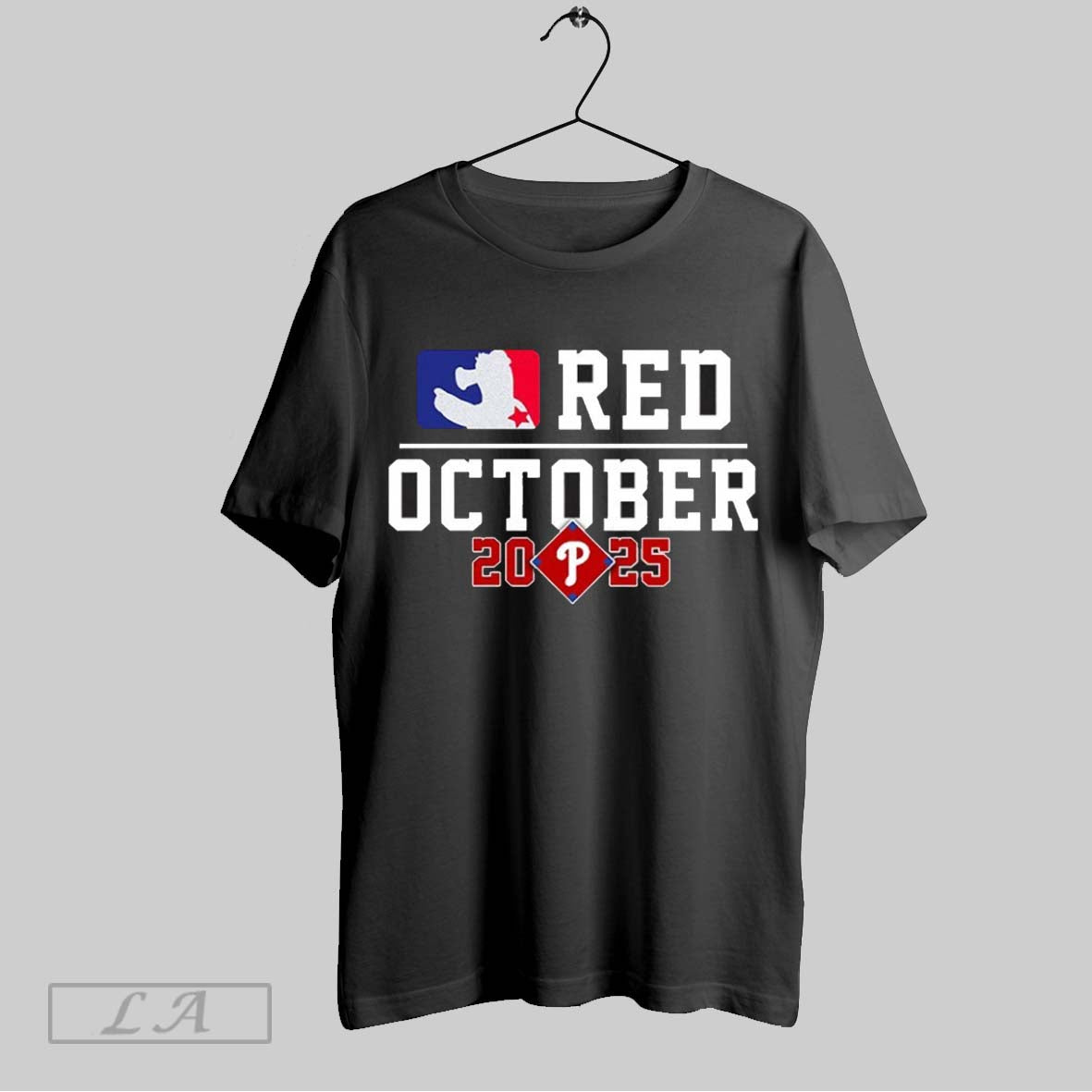 Original Red October 2025 Phillies Mlb Logo Parody Tank Top Unique