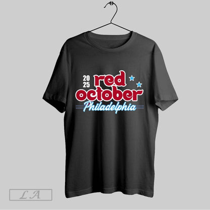 Original Red October Philadelphia Baseball 2025 Hoodie Authentic Look
