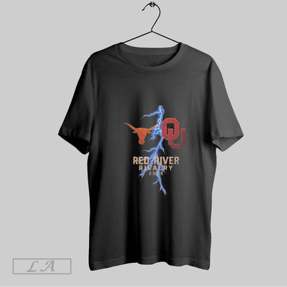 Original Red River Rivalry 2025 Texas Vs Sooners Tee Unique Merch