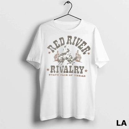 Original Red River Rivalry State Fair Texas 2025 TShirt Retro