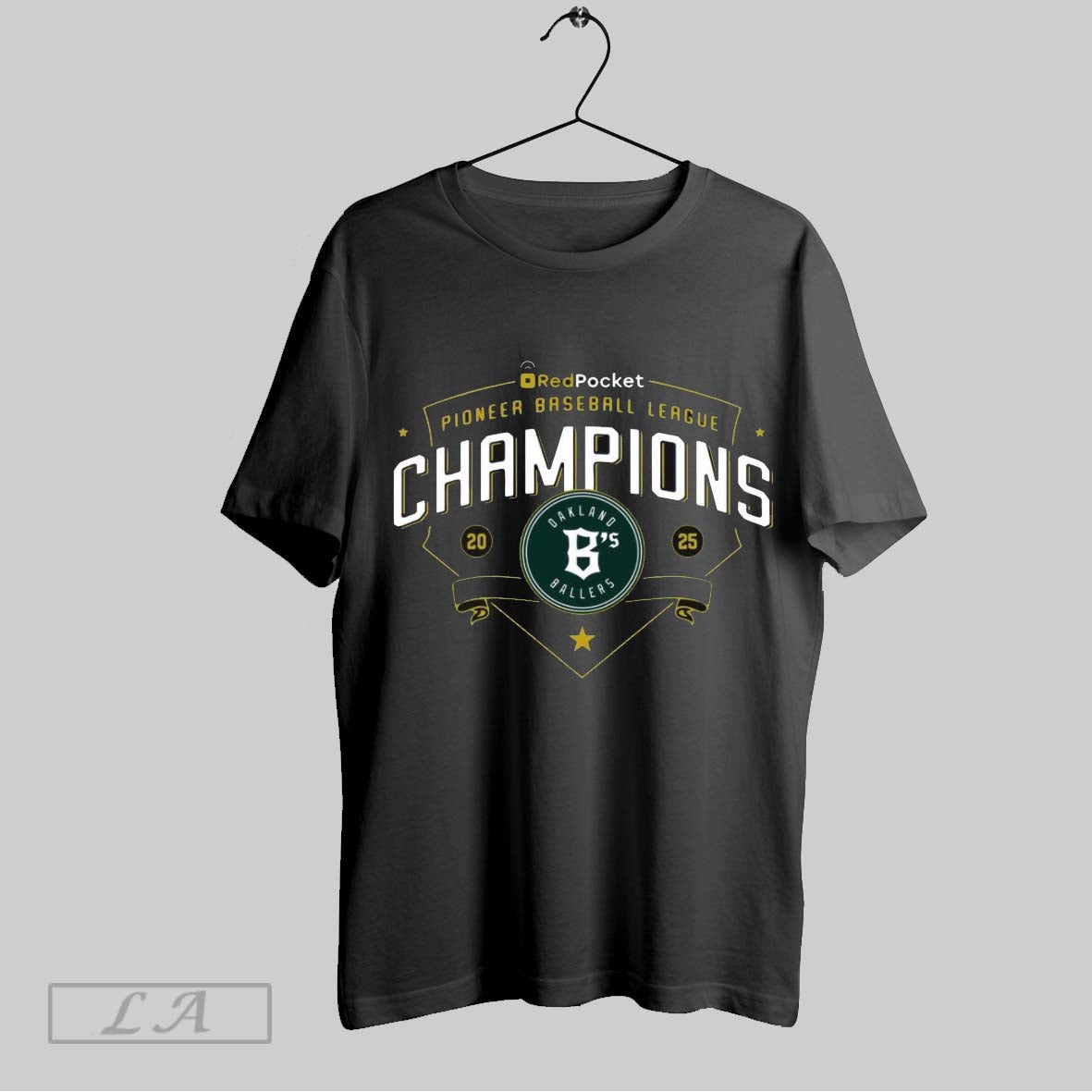 Original Redpocket Pioneer Baseball League Champions Oakland Ballers