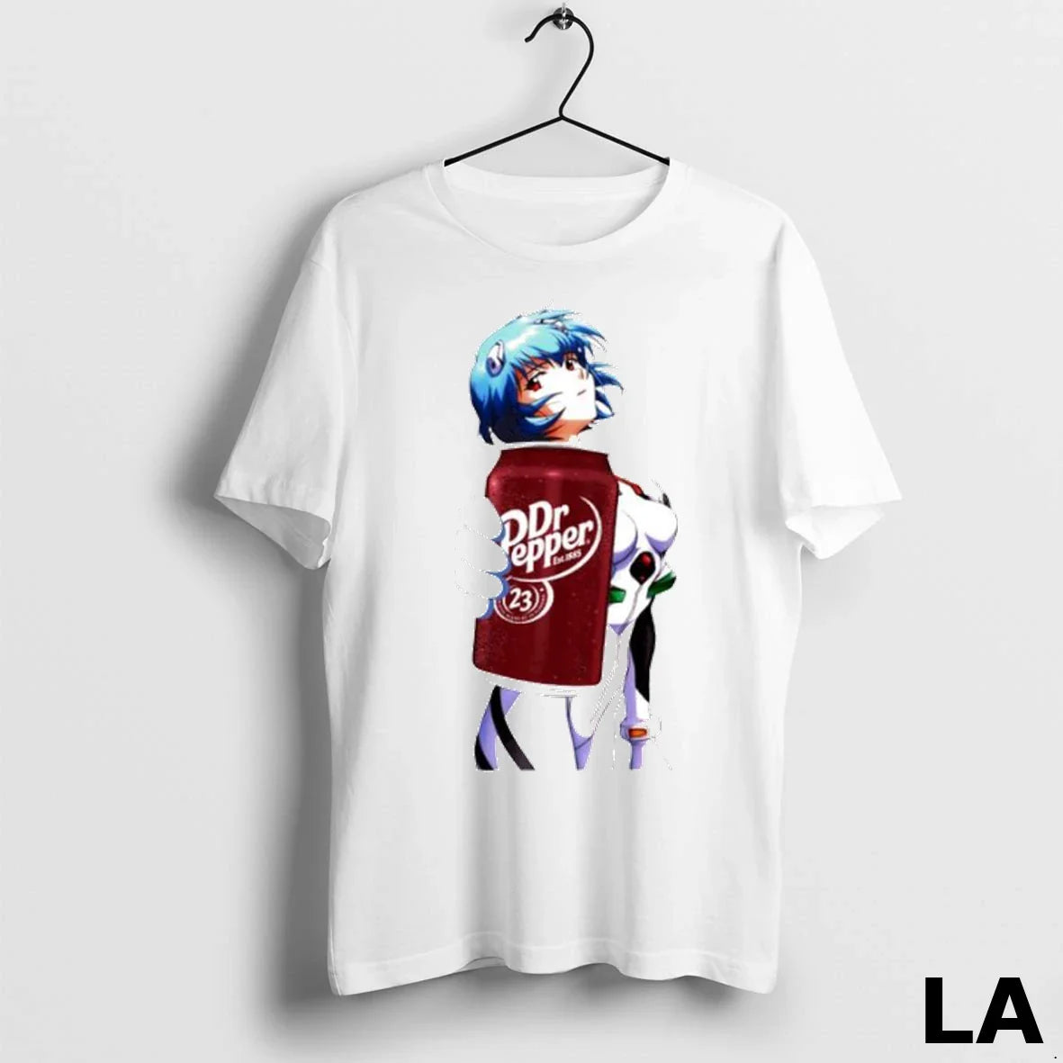 Original Rei Ayanami Anime X Pepper Ornaments Tee Unique Collection