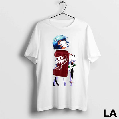 Original Rei Ayanami Anime X Pepper Ornaments Tee Unique Collection