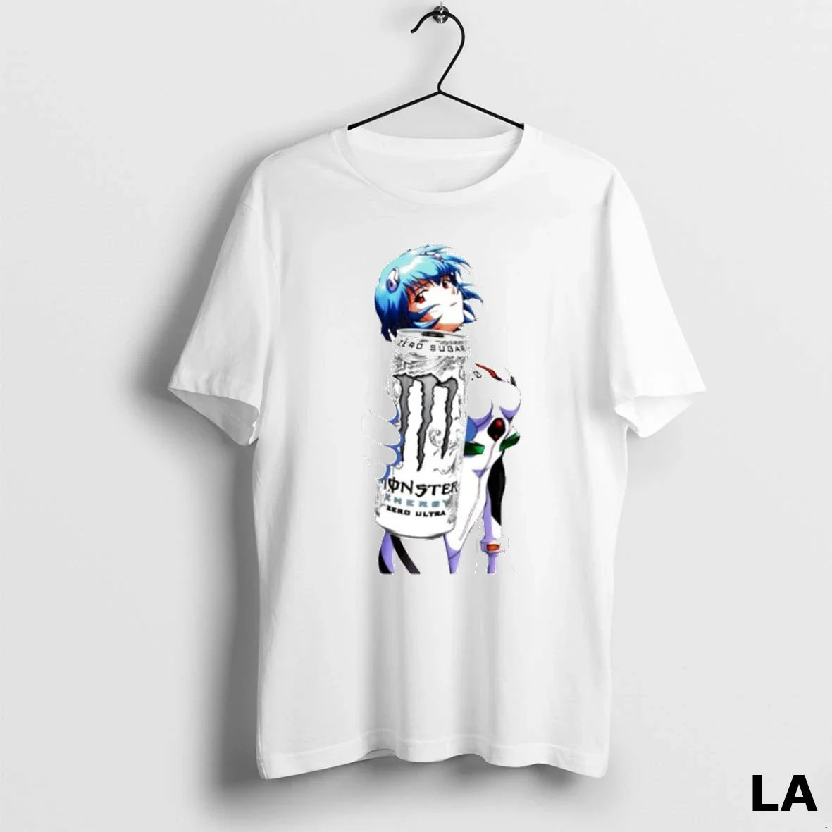 Original Rei Ayanami X Monster Anime Ornaments Sweatshirt Retro