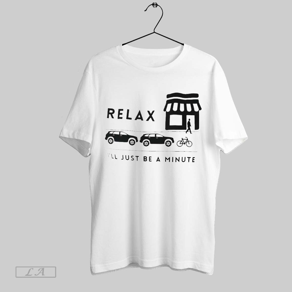 Original Relax Ill Just Be Minute Tee Authentic Design