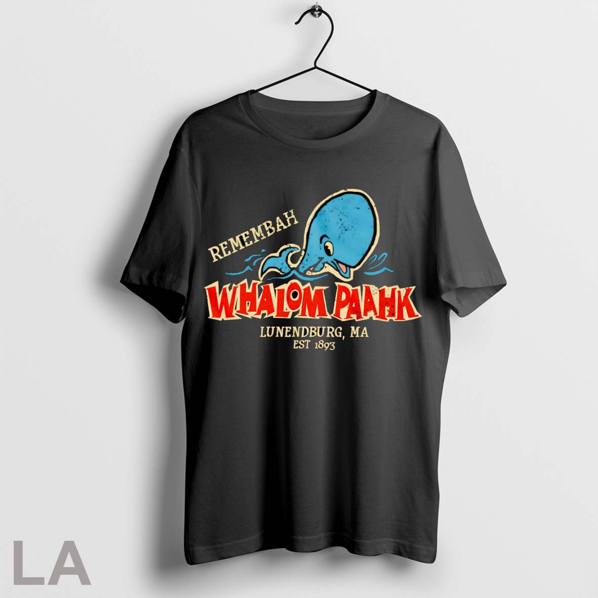 Original Remembah Whalom Paahk Tee Exclusive Merch